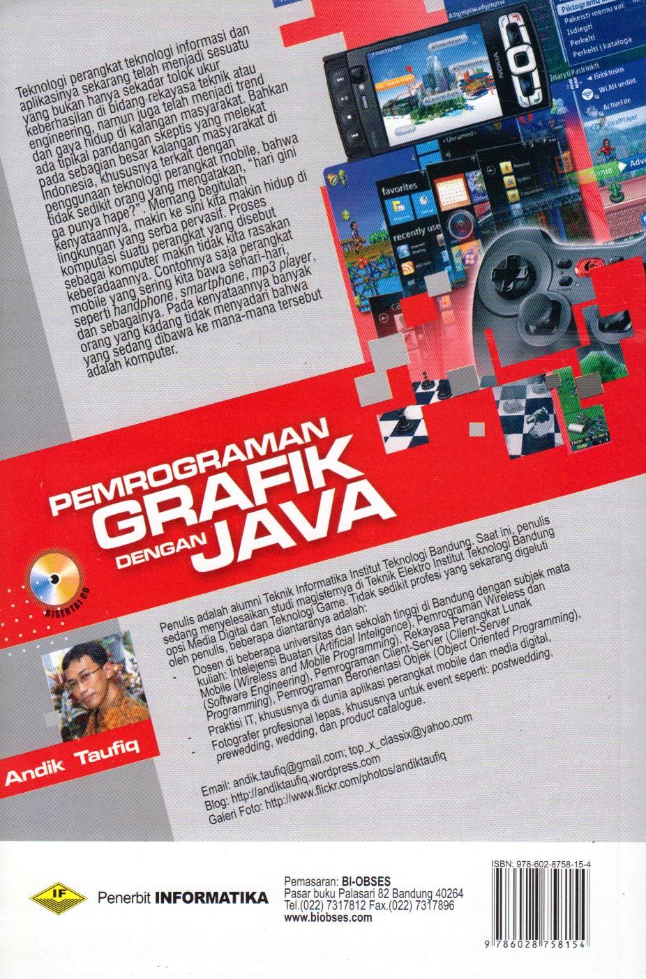 Pemrogaman Grafik dengan Java + CD | Istana Agency